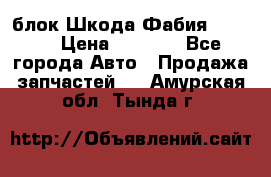 блок Шкода Фабия 2 2008 › Цена ­ 2 999 - Все города Авто » Продажа запчастей   . Амурская обл.,Тында г.